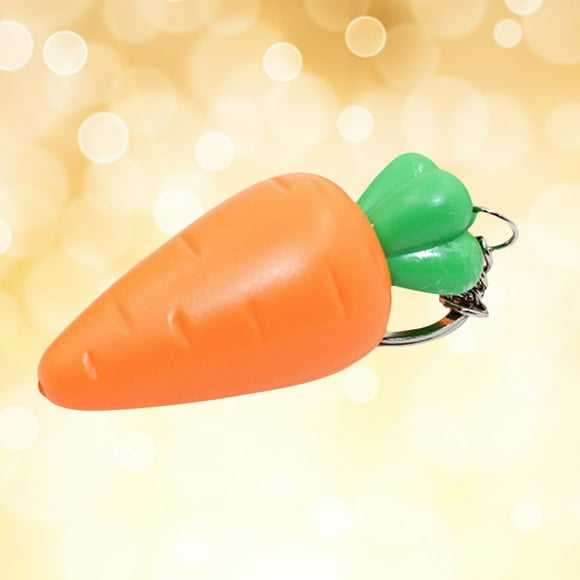 FESTFENDS Porte-Clés Carotte Décoration LED pour la Fête des Mères Lot de 1