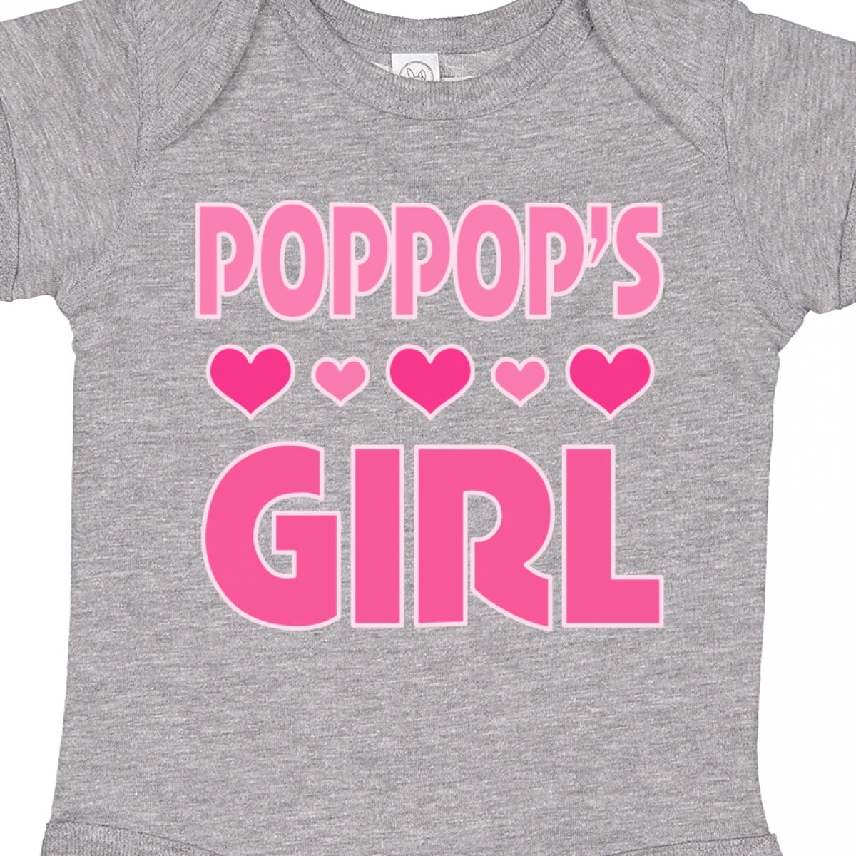 Inktastic Poppop Girl Granddaughter Girls Baby Bodysuit