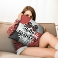 thumbnail image 7 of Funny Christmas Santa Claus Winter Snowflake Throw Pillow Case Beautiful Square Cushion Covers Set of 2 Vintage Pillow Cover for Room Home Patio Bedroom Livingroom, 7 of 7