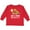 Red, variant on Inktastic 4th Birthday Party Dinosaur Boys Long Sleeve Toddler T-Shirt