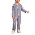 thumbnail image 2 of EnJoCho Kids Hospita𝗅 Patient Halloween Costum𝖾 - Striped Long Sleeve Top and Full Length Pants, Soft Comfortable Dress Up Outfit for Boys Girls, Fun Role Play Costum𝖾 for Holiday Parties, 2 of 8