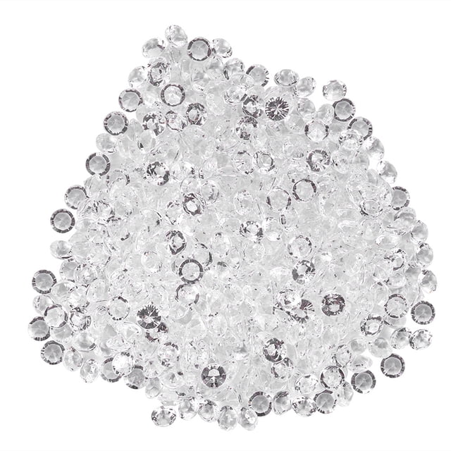 Wedding Decor Beads,Transparent Acrylic Beads Wedding Party Decor Beads Clear Acrylic Beads Enhanced Features