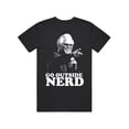 thumbnail image 1 of Cotton Short Sleeve T-Shirt uncle Baby Billy Go outside Nerd Shirt, Streetwear Casual Knit Crewneck Fabric Top Classic elastic Ribbed Menswear, 1 of 7