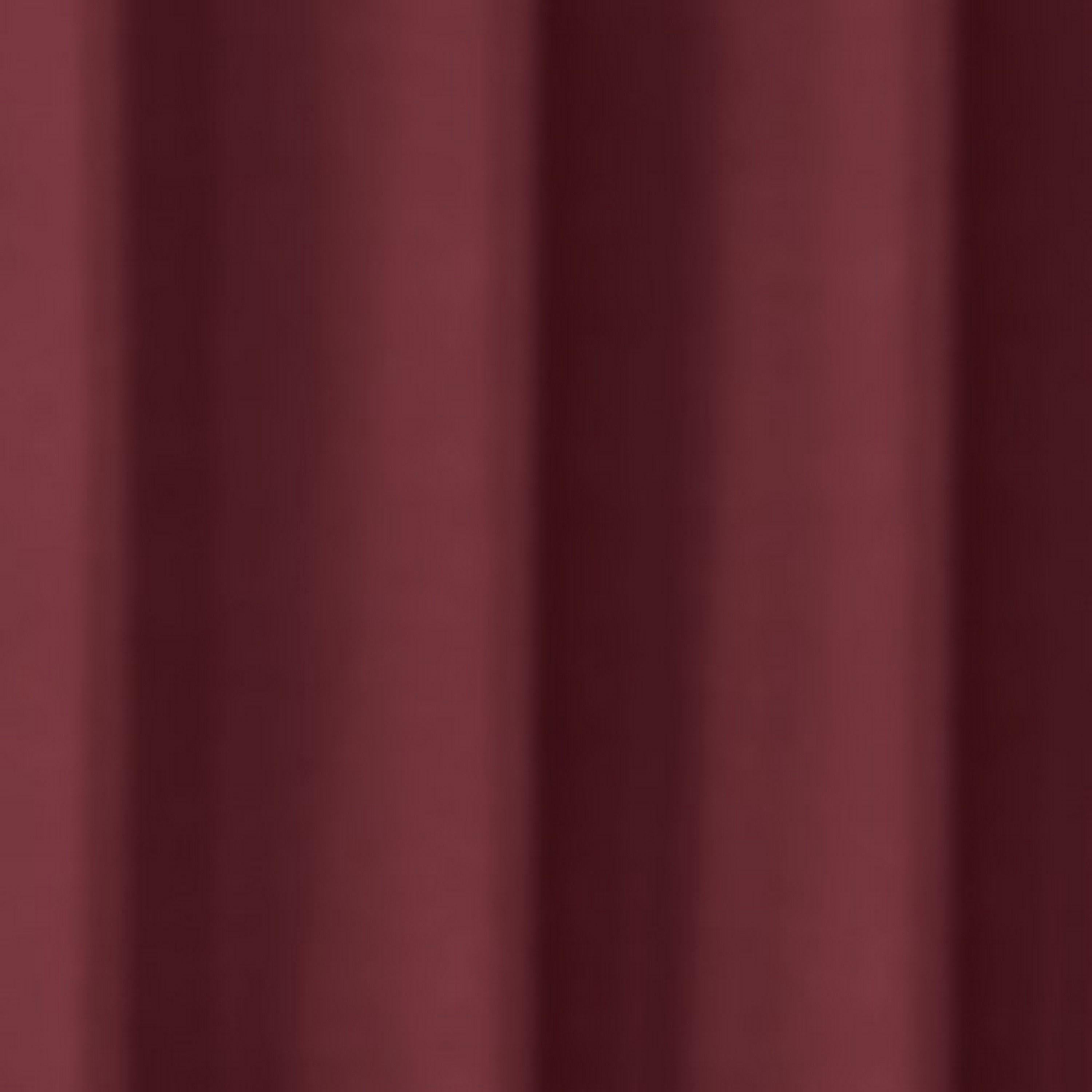 VCNY Home Neil Burgundy Solid Grommet Blackout Curtain Panel, 52" x 63"