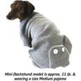 thumbnail image 5 of Midlee Grey Dog Pajamas (Medium), 5 of 5