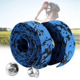 thumbnail image 1 of Cintas de Manillar de Bicicleta, Ciclismo de Bicicleta Empu?aduras de Cinta de Agarre para Bicicleta de Carretera(Azul + Negro) EOTVIA NO, 1 of 1