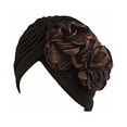 thumbnail image 1 of Under $10 Baseball Caps Brown Women Ladies Boho Cancer Hat Beanie Scarf Turban Head Wrap Cap CO, 1 of 1