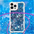 thumbnail image 4 of Funda FOXDOCK para iPhone 15 Pro con Cuerda Ajustable, Brillo Líquido, Protección Antigolpes y Lente – Ideal para Regalo, 4 of 6