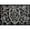 Black, variant on Ironwork Fence Door Mat