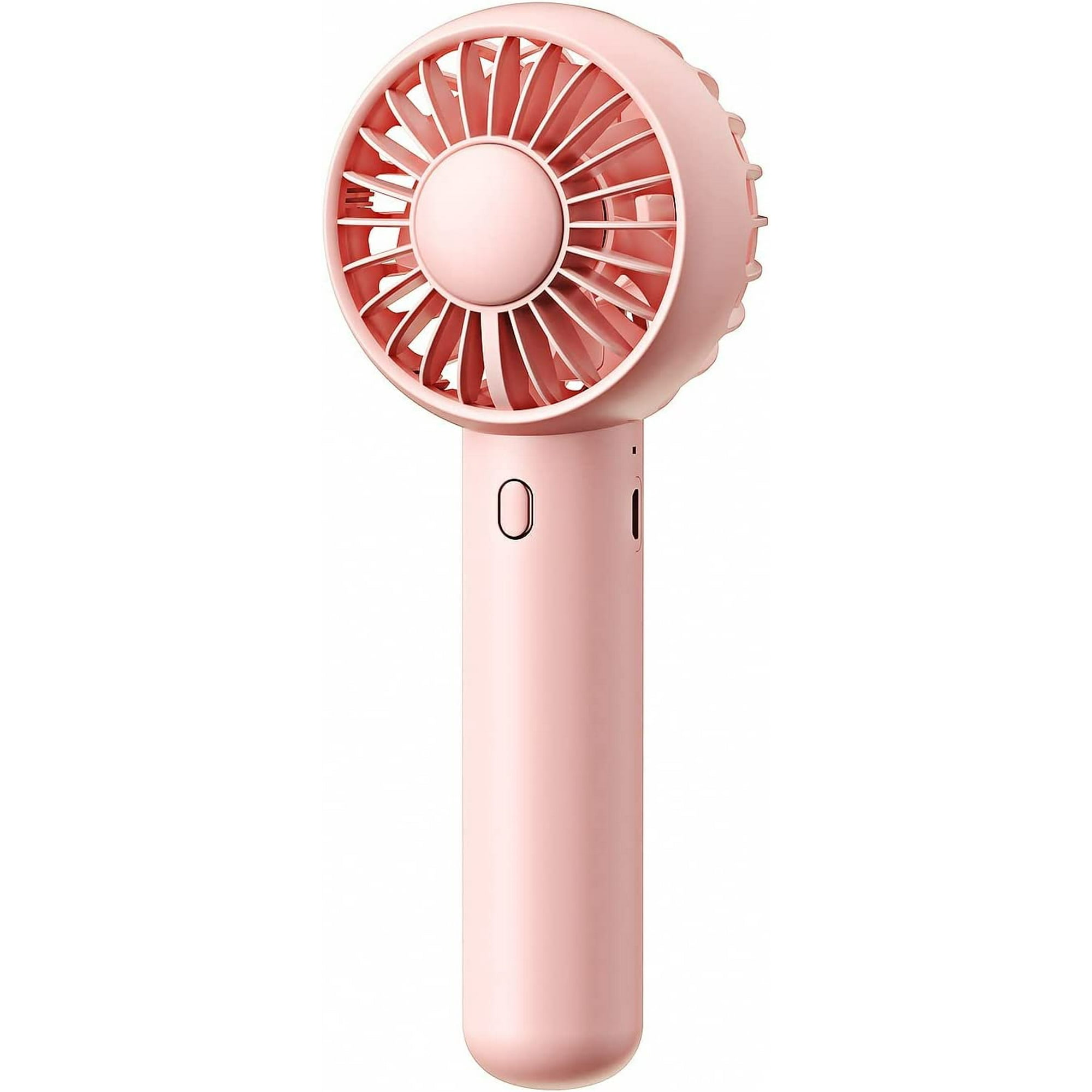 Trade Shop - Ventilatore Da Tavolo Usb Silenziosa Con Rotazione Testa Flusso Aria A 3 Livelli Bianco 87356928