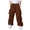A11-Brown, variant on Boys Bootcut Jeans Boys School Pants Khaki Casual Dress Trousers Elastic Waist Comfortable Durable Stretchable Long Pants For Teenagers Daily Wear Beige1 15-16 Years