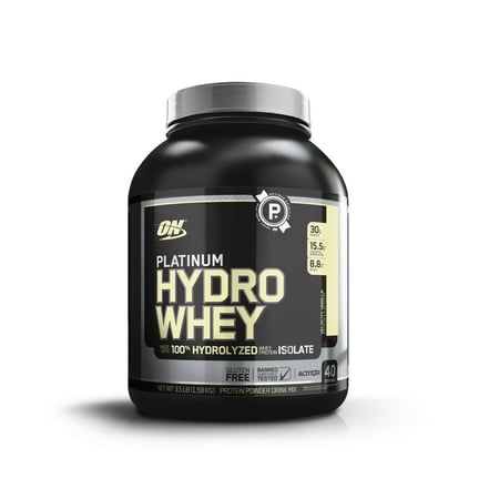 Optimum Nutrition Foundation - Optimum Nutrition Platnimum Hydrowhey Protein Powder, Velocity Vanilla, 30g Protein, 3.5 Lb