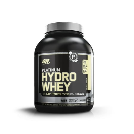 Optimum Nutrition Platnimum Hydrowhey Protein Powder, Velocity Vanilla, 30g Protein, 3.5 (Best Optimum Nutrition Flavour)