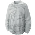 thumbnail image 2 of Men's Camo Print Color Block Shirt,Long Sleeve Crew Neck Breathable Quick Dry Clothes, Casual Athletic Fall Daily Top Light Gray 3XL, 2 of 6