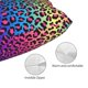 thumbnail image 3 of Balery Leopard Neon Rainbow Gradient Funda de Cojín Estampada, Regalos para Mujeres, Regalos de Amor para Ella, Regalos para Novia o Esposa, Funda de Almohada-14"x20", 3 of 6