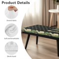 thumbnail image 6 of Jiueut American Flag Green Camo Print Bench Covers, Dustproof Bench Seat Protection Chair Seat Decoration Washable Rectangle Chair Slipcover with Elastic Band for Kitchen Home Hotel, 6 of 7