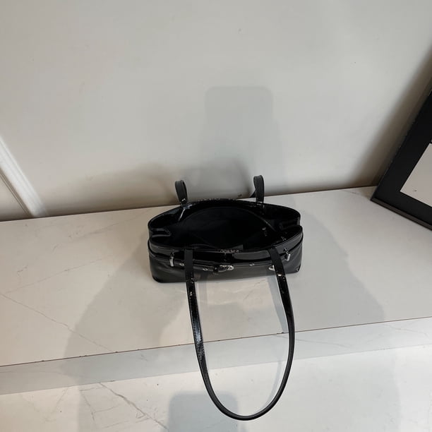 Mujeres PU Bolso Hombro Bolso La Axila Elegante Bolso (negro)