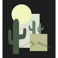 thumbnail image 2 of Natural World Cacti & Shapes Men's Black Crew Neck Short Sleeve Tee-3XL, 2 of 2