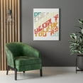 thumbnail image 3 of Inspirational Wall Art Dreams Don't Work Wall Art Motivation Wall Decor for Home Office Gym Inspiring Success Quote Print Ready to Hang Unframed, 3 of 16