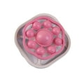 thumbnail image 1 of Lipstore Clothes Care Ball Reusable Household Hair Filter Hair Removal Filter Net Bag Pink, 1 of 8
