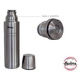thumbnail image 3 of Termo Botella Térmica 1l Hudson Acero Inoxidable Doble Pared Plata, 3 of 5