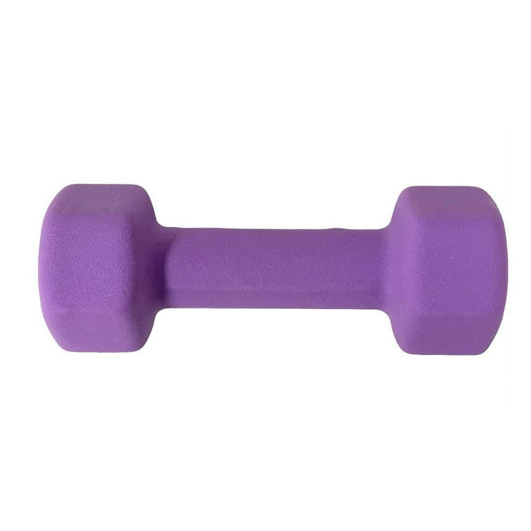 Rainforest Basics Neoprene 5 Lbs. Hex Dumbbells Non Slip Grip Set of 2 Hand Weights for Strength Training Walmart
