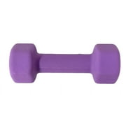 Rainforest Basics Neoprene 5 Lbs. Hex Dumbbells Hand Weights, Set of 2