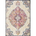thumbnail image 3 of 2â€™ x 6â€™ Cream Decorative Medallion Area Rug, 3 of 3