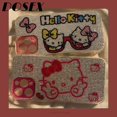 thumbnail image 2 of Sanrio-funda de teléfono con dibujos de Hello Kitty Y2k, carcasa de silicona con purpurina Vintage para IPhone 12, 11 Pro Max, X, XS, XR, SE Fivean unisex, 2 of 2