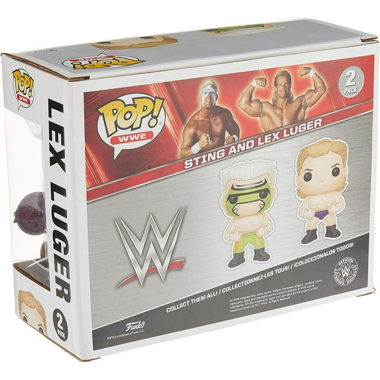 Funko Pop! WWE Sting and Lex Luger 2 Pack FYE Exclusive - Walmart.com