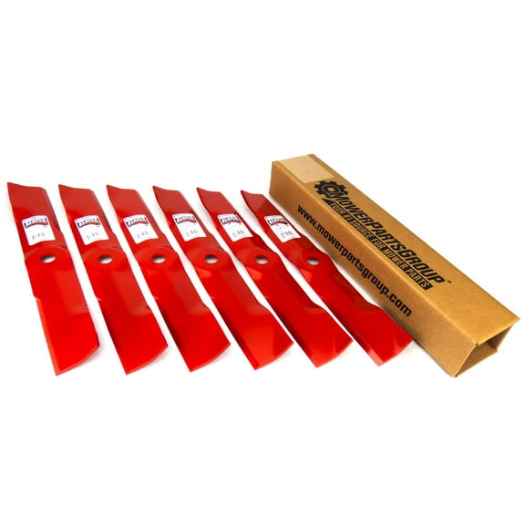 (6) Blades for John Deere LX178-LX188 and Many More 48" Models M115495