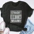 thumbnail image 4 of EcoLoom Straight Outta Miami Short Sleeve Unisex T Shirt, 4 of 6