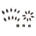 thumbnail image 2 of DFC Gradient Dyed Green Edge Nail Finished Senior Sense Nails 24pcs Long Nailsin 1ml, 2 of 9