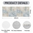 thumbnail image 4 of Washable Kitchen Runner Rug 60" x 22", Modern Abstract Textured Area Rug, Neutral Soft Low Profile Non Slip Kitchen Runner Rug for Kitchen, Hallway & Laundry Room, 4 of 6