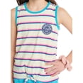 thumbnail image 2 of Justice Girls Graphic Tank Set, 3-Piece Pack, Sizes XS(5/6)-XL Plus(16/18 Plus), 2 of 10