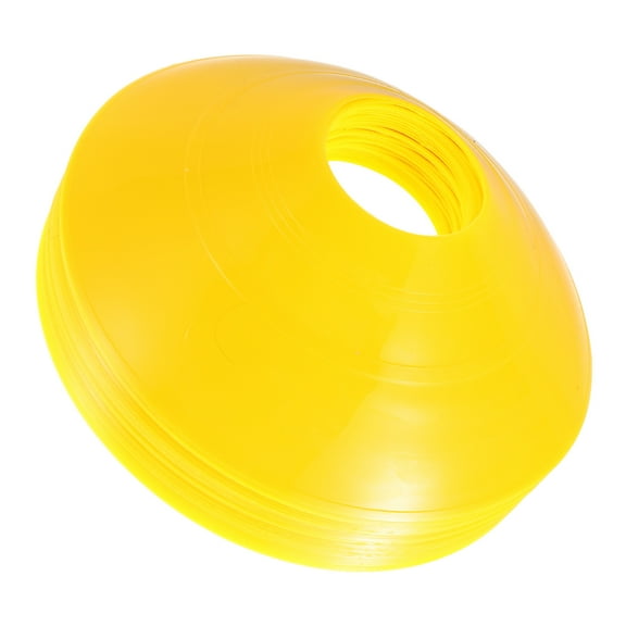 Homoyoyo Soccer Training Cones Yellow Pe for Sports Agility and Skill Enhancement