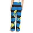 thumbnail image 3 of Balery Lemon print Women's Pajama Pants,Ultra Lightweight Pjs,Lounge Pant-X-Large, 3 of 9