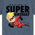 thumbnail image 3 of The Incredibles - Having A Super Birthday Dash - Toddler & Youth Short Sleeve Graphic T-Shirt, 3 of 5