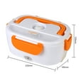 thumbnail image 3 of Electric Heated Lunch Box Fast Heating Food container Dinnerware 12V 220V EU Plug Travel Car Work Heating Bento Box Food Warmer Pink EU Plug, 3 of 6