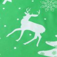 thumbnail image 4 of FAOWME Men's Christmas Shirt Long Sleeved Lapel Buttons Snowflake Reindeer Printed Fashion Comfortable Blouse Tops For Casual Daily Wear Green M, 4 of 4