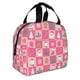 thumbnail image 2 of Easygdp Pink Christmas Cheer Bolsa Térmica Premium - Tela Oxford Impermeable, Gran Capacidad, Bolsillo Frontal, Unisex para Trabajo, Escuela, Actividades al Aire Libre y Picnics, 2 of 8