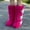 Hot Pink, variant on Women's Faux Fur Boots Winter Comfy Plush Warm Snow Boot Comfortable Furry Knee-High Boots Fuzzy Outdoor Star Printed Flat Shoes Black 41