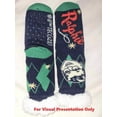 thumbnail image 2 of Socks Animal Cow Sherpa Lined Socks, 2 of 3
