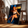 thumbnail image 3 of Póster de Anime O-One P-Piece Nami, impresión en papel para el hogar, sala de estar, dormitorio, entrada, bar, cafetería, arte, pintura, decoración, 3 of 5