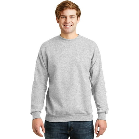 Hanes Men's EcoSmart Sweatshirt, ash, 4XL | Walmart Canada