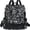 Black, variant on Sunyuer Anti-Theft Water-Resistant PU Backpack/Shoulder Bag/Handbag – Lightweight, Versatile & Secure for Travel & Daily Use