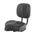 thumbnail image 1 of Asiento de bicicleta con cojín de respaldo de respaldo Cojín universal Rase de almohadilla Confort para bicicleta de bicicleta para Gris, 1 of 8