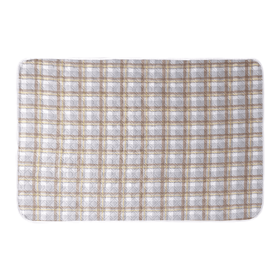4-Layer Cotton Washable Bed Pads for Incontinence Adults – Reusable Waterproof Mattress Protector, Non-Slip Underpad for Hospital, Home & Travel