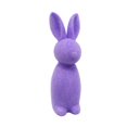 thumbnail image 1 of Decoración de Pascua con flocado, centro de mesa de , decoración de Pascua para fiestas, balcón, hogar, mesa de comedor navideña violeta, 1 of 8