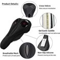 thumbnail image 5 of Funda de sillín de gel ZHAOCHENG para bicicleta de carretera MTB, 5 of 5